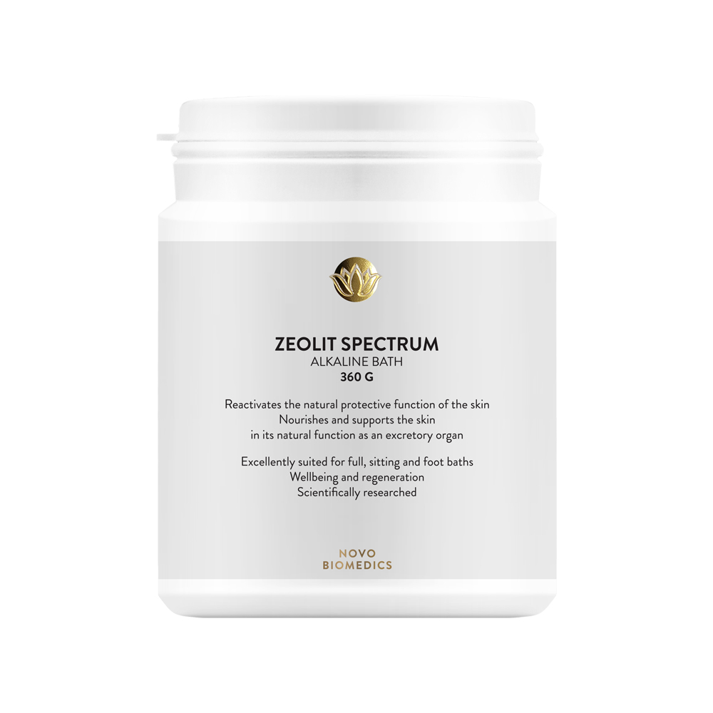 Zeolit Spectrum sare de baie alcalina, 360 g, Novo Biomedics