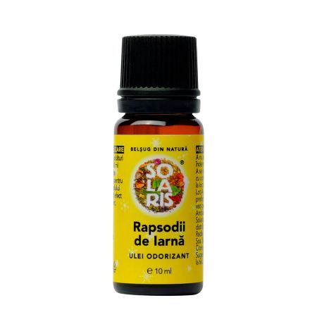 Ulei odorizant Rapsodii de iarna, 10 ml, Solaris