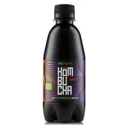 Kombucha cu piersici bio