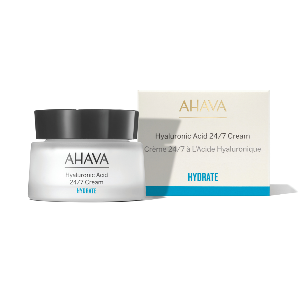 Crema cu acid hialuronic 24/7 Time to Hydrate, 50 ml, Ahava