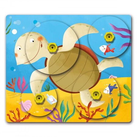 Puzzle Giro Montessori, Quercetti 449475