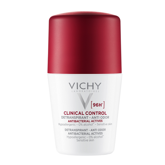 Deodorant roll-on Antiperspirant 96h Clinical Control, 50ml, Vichy