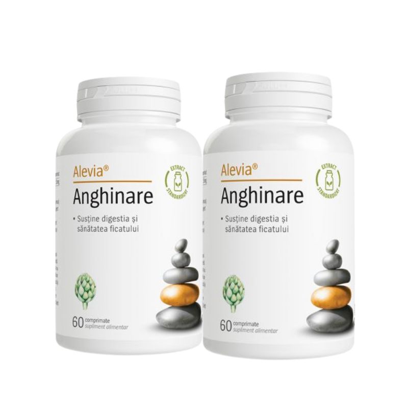 Pachet Anghinare 250 mg, 60 + 60 comprimate, Alevia