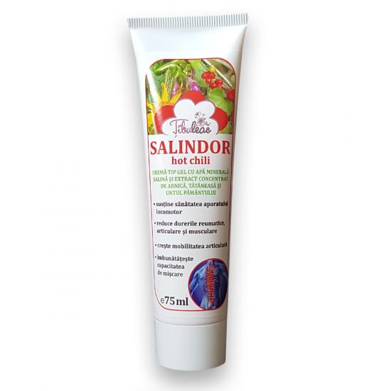 Crema tip gel Salindor Hot Chili, 75 ml, Tibuleac Plant