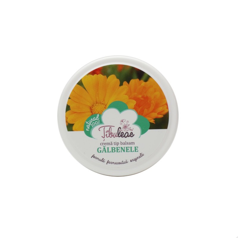 Crema cu galbenele, 30 g, Tibuleac Plant