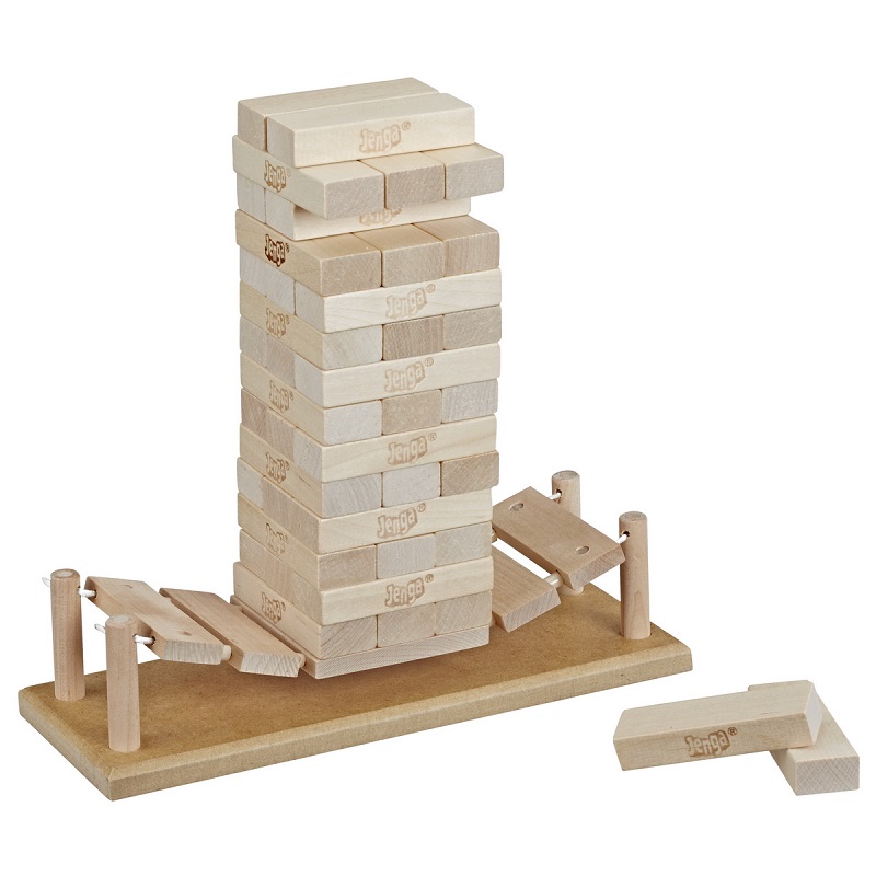 Jenga Construieste pe pod, E9462, Hasbro