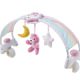 Arcada muzicala 2 in 1 pentru patut, +0 luni, Rainbow Sky Roz, Chicco 500117