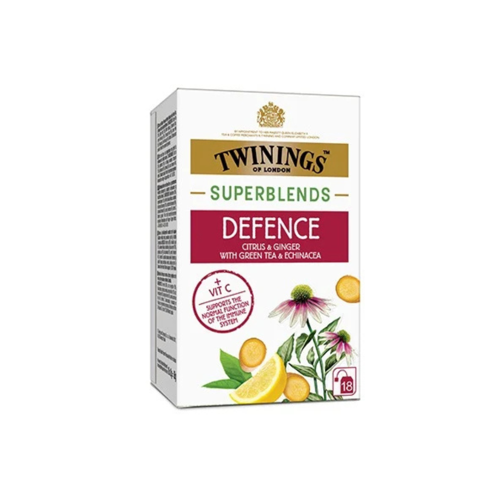 Ceai din plante pentru imunitate Defence Superblends, 18 pliculete, Twinings