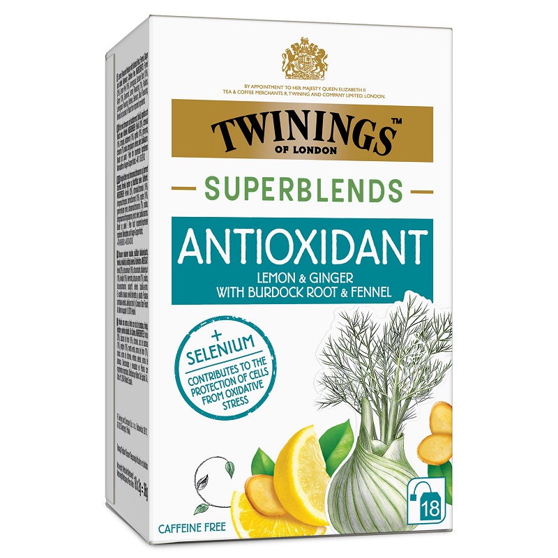 Ceai antioxidant din plante Superblends, 18 pliculete, Twinings