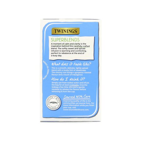 Ceai din plante Superblends Moment de Calm, 18 pliculete, Twinings 500220
