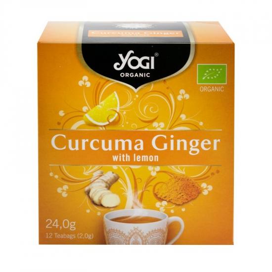 Ceai bio din Ginger, Curcuma si Lamaie