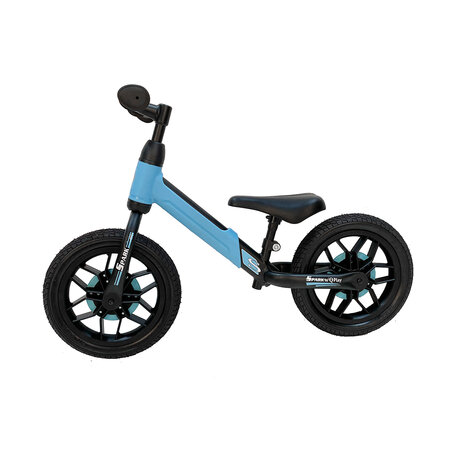 Bicicleta fara pedale Balance Bike Spark, +3 ani, Albastru, Qplay 500256