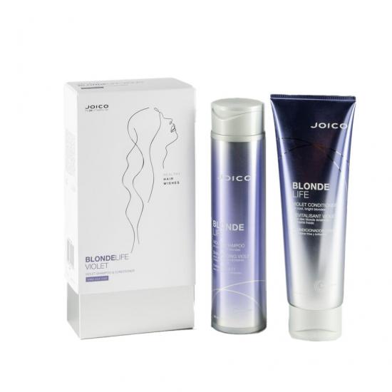 Oferta Pachet Xmas 2020 Blonde Life Violet Sampon 300 ml + Conditioner 250 ml, Joico