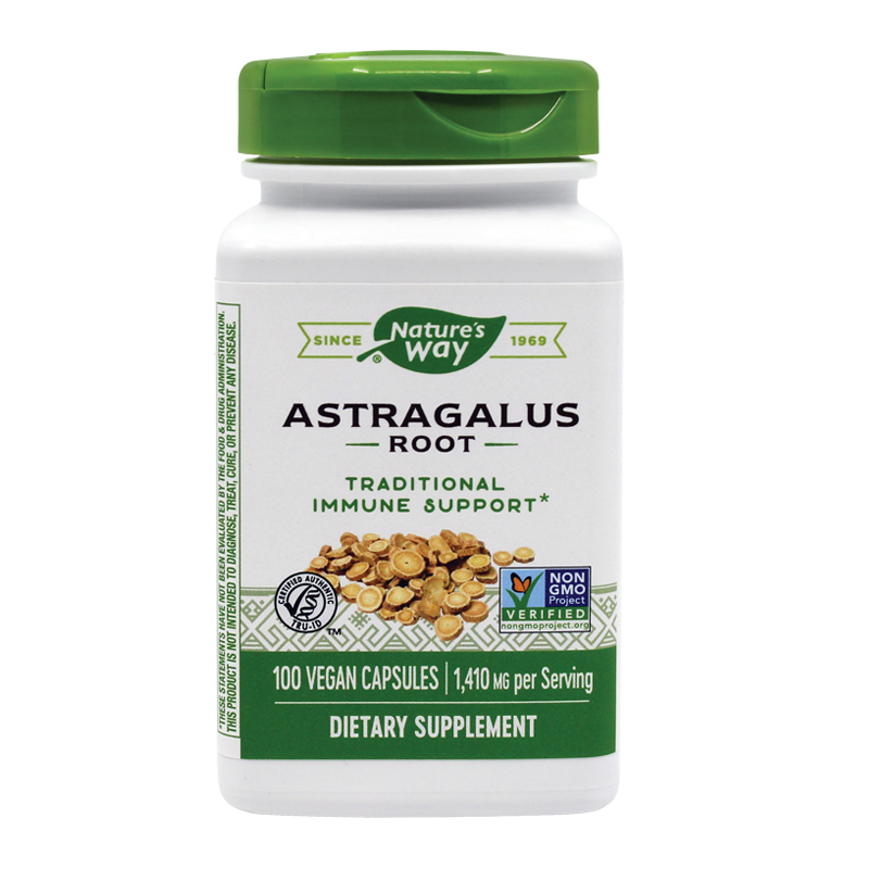 Astragalus Root, 470mg, 100 capsule vegetale, Nature's Way