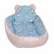 Baby Nest Multifunctional cu pernuta, Zoo Party, E-Kids 500277