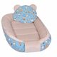 Baby Nest Multifunctional cu pernuta, Zoo Party, E-Kids 500278