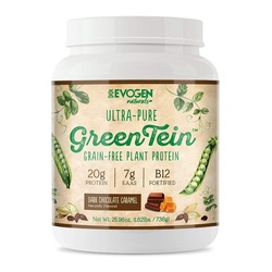 Pulbere cu aroma de ciocolata si caramel Ultra-Pure GreenTein, 736 g, Evogen