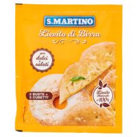 Drojdie de bere activa uscata, fara gluten, 3 plicuri x 10g, S. Martino