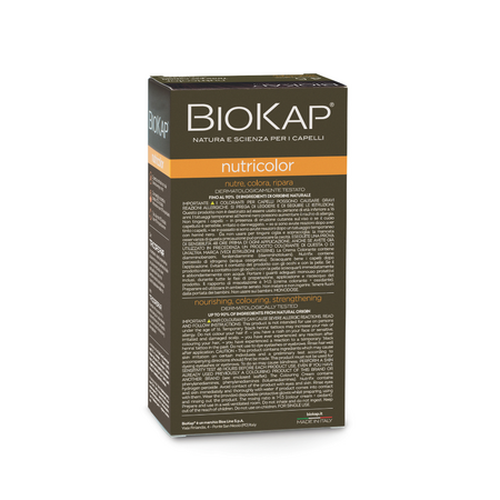 Vopsea permanenta pentru par Nutricolor, 7.1 Blond Suedez, 140 ml, Biokap 682027