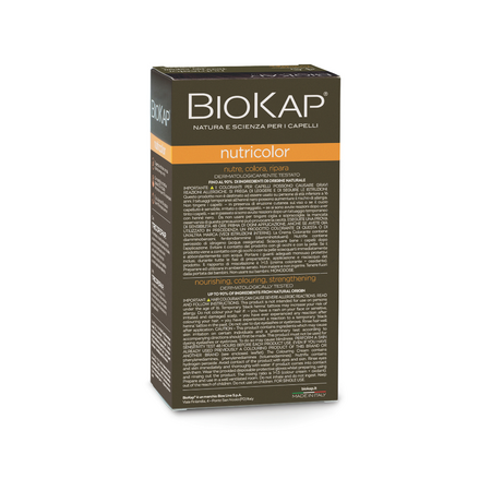 Vopsea permanenta pentru par Nutricolor, 7.1 Blond Suedez, 140 ml, Biokap 682026