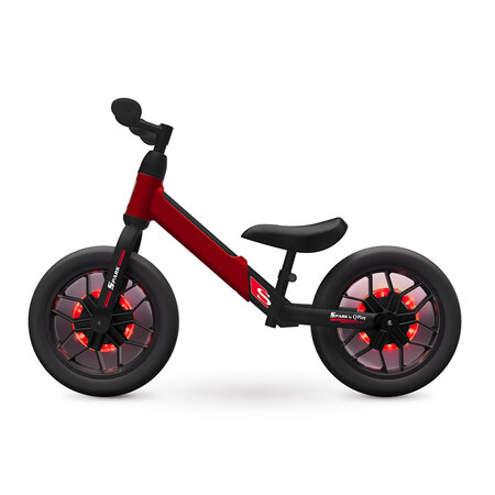 Bicicleta Balance Bike Spark, Rosu, Qplay 500431