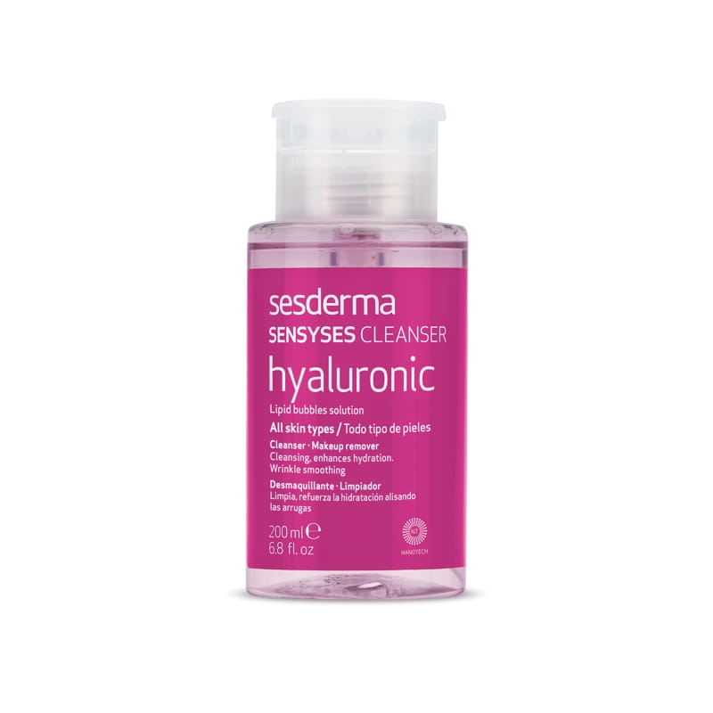 Lotiune pentru curatarea tenului Sensyses Hyaluronic, 200 ml, Sesderma