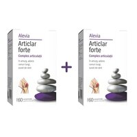 Pachet Articlar Forte, 2 x 60 comprimate, Alevia