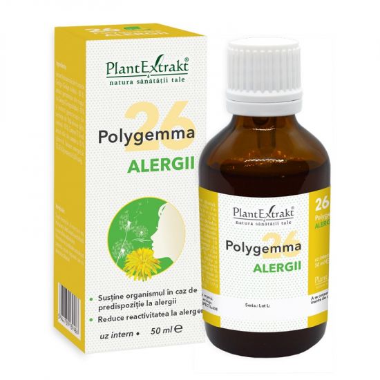 Polygemma 26 Alergii, 50 ml, Plantextrakt