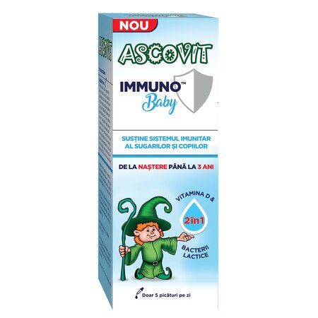 Picaturi pentru imunitate Immuno Baby