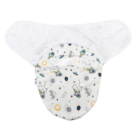 Sistem de infasare muselina, Planete, 3-6 luni, Baltic Bebe 500678