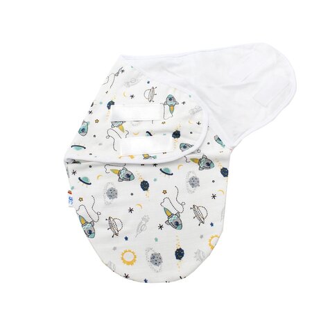 Sistem de infasare muselina, Planete, 3-6 luni, Baltic Bebe 500679