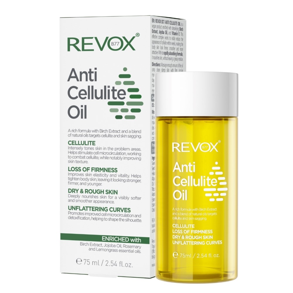 Ulei anticelulitic, 75 ml, Revox