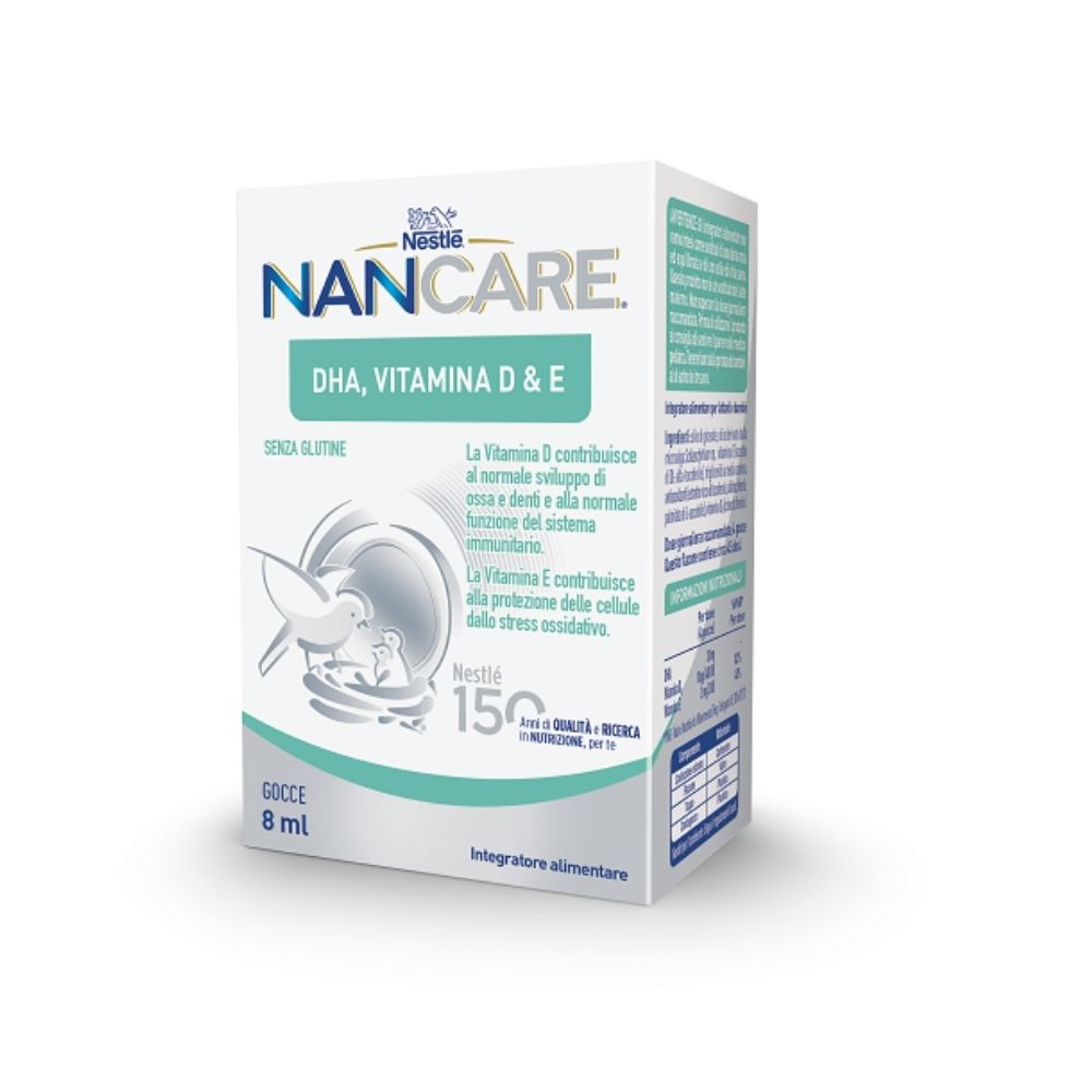 DHA, Vitamina D si E NanCare, 8 ml, Nestle