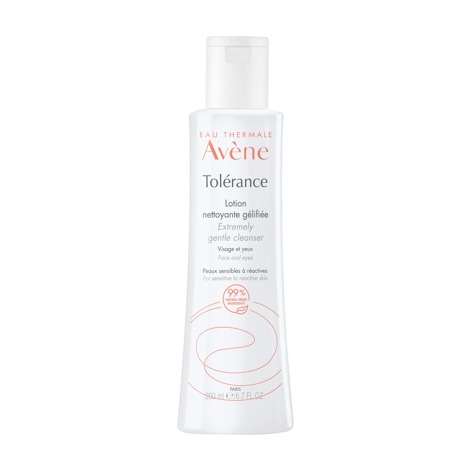 Lotiune de curatare si demachiere Tolerance, 200 ml, Avene