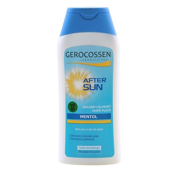 Balsam calmant dupa plaja cu mentol Sun, 200 ml, Gerocossen