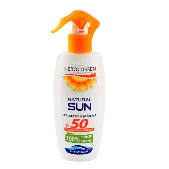 Lotiune pentru protectie solara SPF 50 Sun, 200 ml, Gerocossen