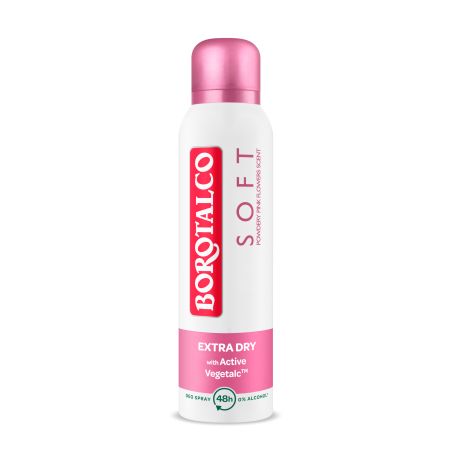 Deodorant spray Soft, 150 ml, Borotalco