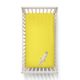 Cearceaf cu elastic din tricot, 140x70 cm, Yellow Sun, Tuxi Brands 518236