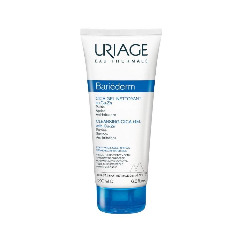 Gel de curatare Bariederm Cica, 200 ml, Uriage