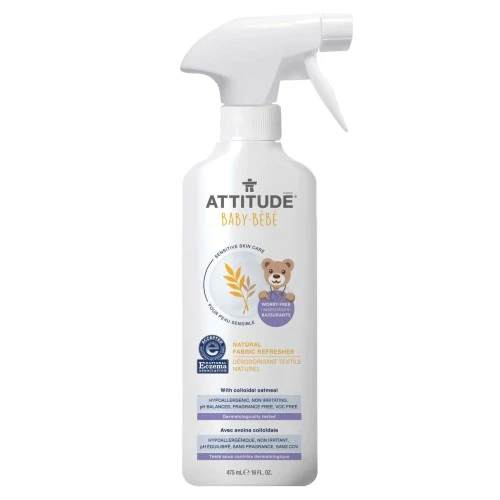 Solutie de reimprospatarea textilelor Sensitive Skin, 475 ml, Attitude