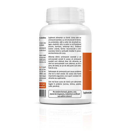L-Lysine 550 mg, 60 capsule, Zenyth 772404