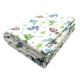 Pilota pentru patut din bumbac ranforce, 90x90 cm, Dragon, Baltic Bebe 501279