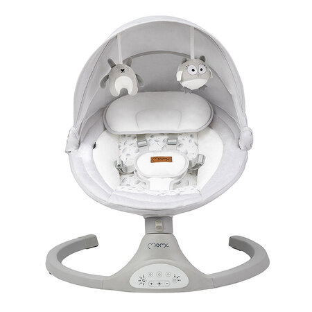 Balansoar electric MoMi Lami, Light Grey, Momi 501312