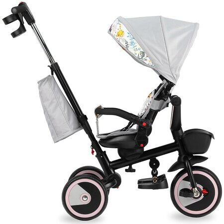 Tricicleta pliabila 5 in 1 pentru copii Invidia, Love, 9 luni-5 ani, Momi 501392