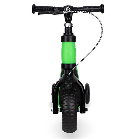 Trotineta 2 in 1 transformabila pentru copii Elios, Green, 18 luni+, MoMi 501407