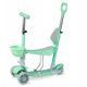 Trotineta transformabila 3 in 1 QKids ILI, Green, MoMi 501479