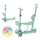 Trotineta transformabila 3 in 1 QKids ILI, Green, MoMi 501477