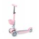 Trotineta transformabila 3 in 1 QKids ILI, Pink, MoMi 501501