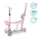 Trotineta transformabila 3 in 1 QKids ILI, Pink, MoMi 501497