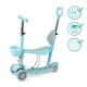 Trotineta transformabila 3 in 1 QKids ILI, Blue, MoMi 501508